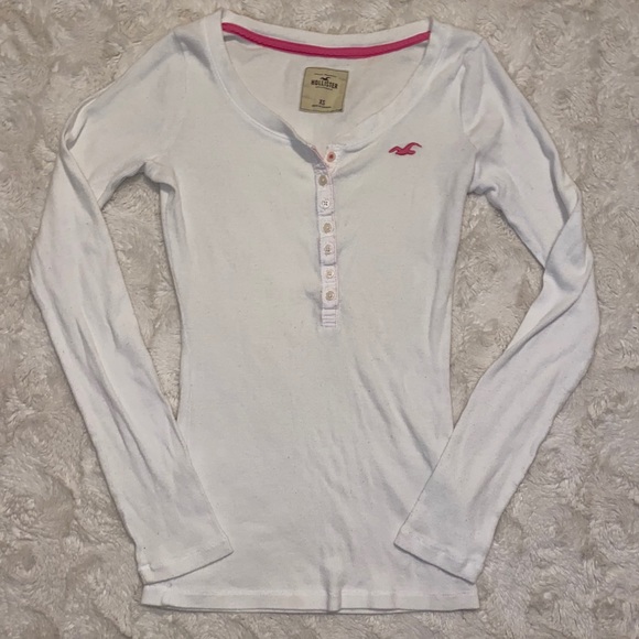 Hollister Other - Hollister pijama white long sleeve top - XS